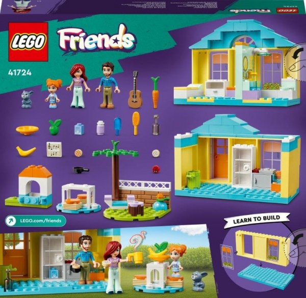 Конструктор LEGO Friends Дім Пейслі 41724
