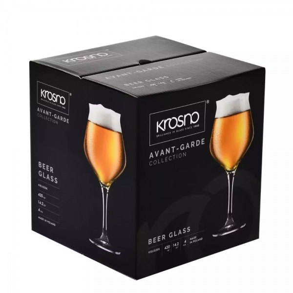 Набір бокалів для пива AVANT-GARDE 4 шт. 420 мл Krosno 