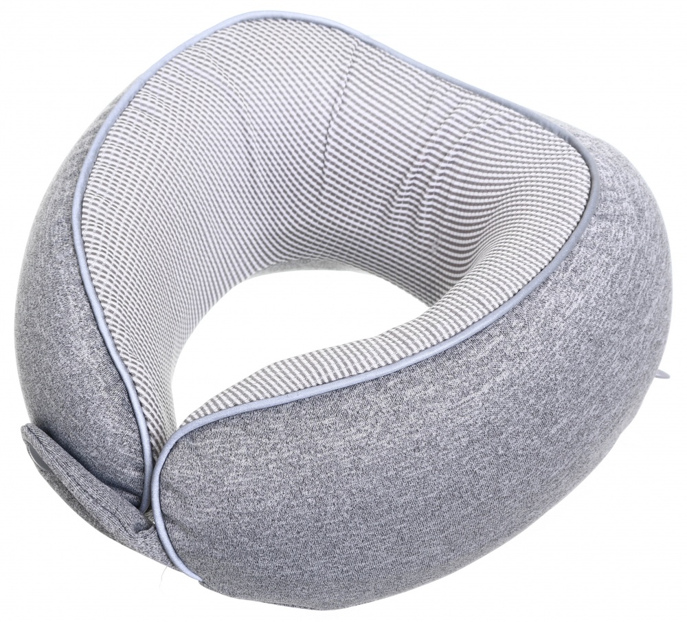 Подушка для подорожей Grace Luna 24x25 см світло-сірий