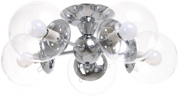 Світильник стельовий Accento lighting Doviles 40 Вт E14 хром 