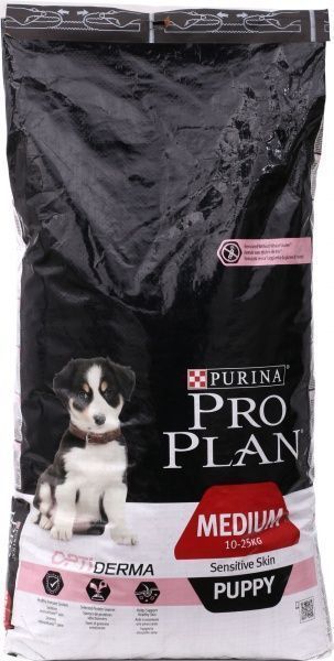 Корм Purina Pro Plan Puppy Medium Sensitive з лососем і рисом 12 кг