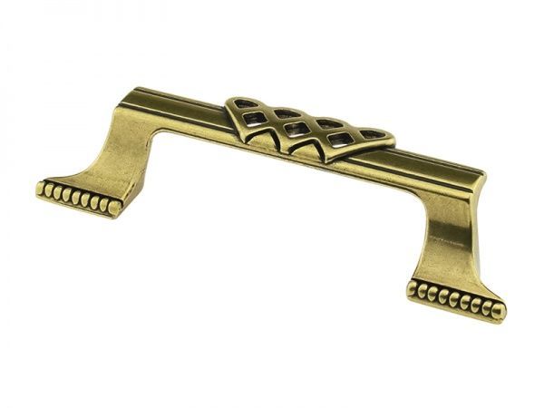 Мебельная ручка D-102/96 G4 96 мм античная бронза DC