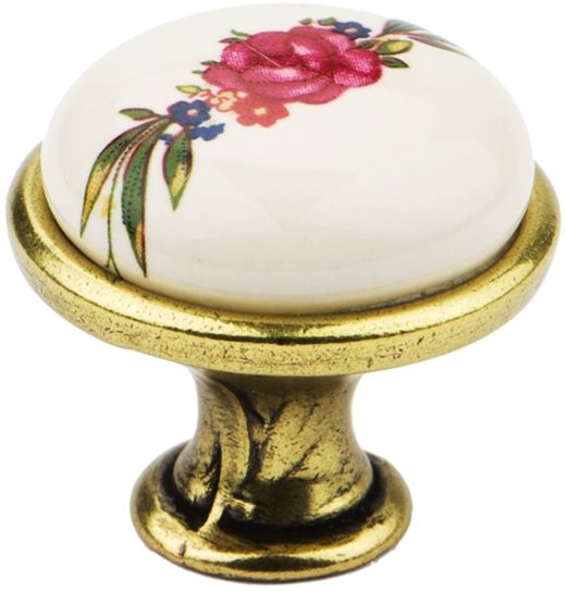 Меблева ручка DG 196AB/MLK латунь DC