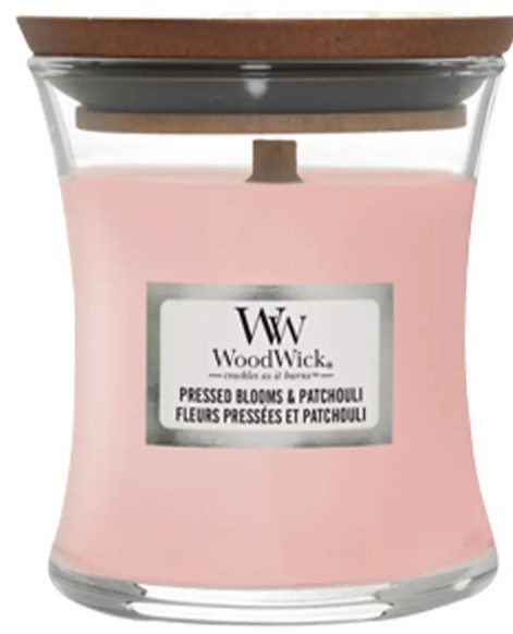 Свеча ароматическая Woodwick Mini Pressed Blooms & Patchouli 85 г 