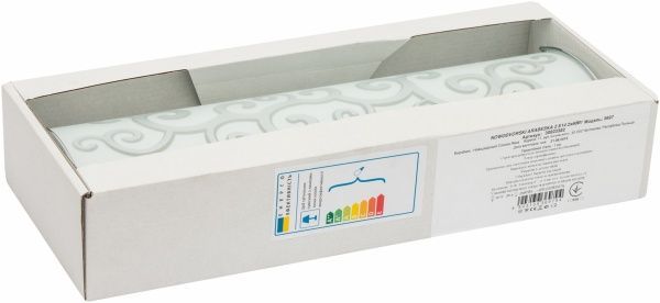 Світильник настінний Nowodvorski ARABESKA SILVER 2 2x60 Вт E14 срібний 3697 