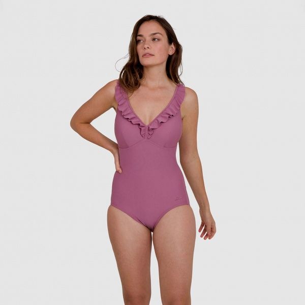 Купальник Speedo RUFFLE_1PC_AF 8-12291F335 р.40 фиолетовый