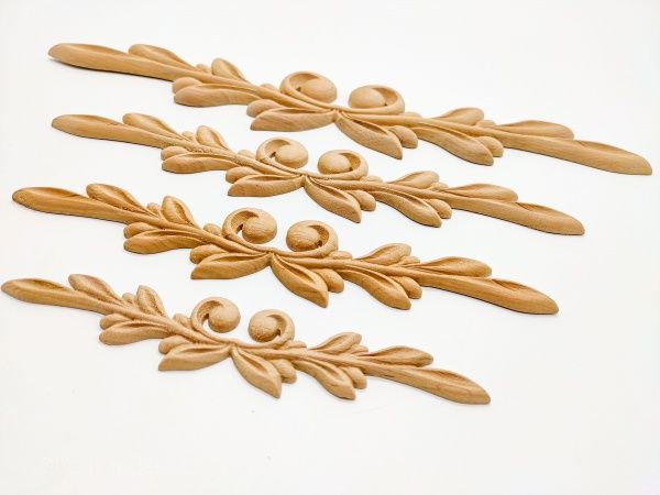 Декоративна панель дерев'яна горизонтальна 1 шт. DH.10.400 390х74x8 мм 