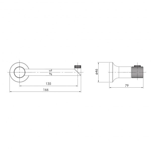 Держатель для туалетной бумаги Imprese Brenta ZMK071901220