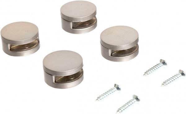 Держатель для зеркала 4028 большой матовый хром 4 шт DC