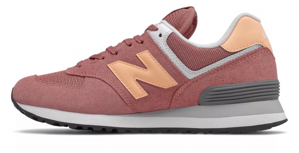 Кроссовки New Balance WL574HD2 р.US 7,5 коралловый