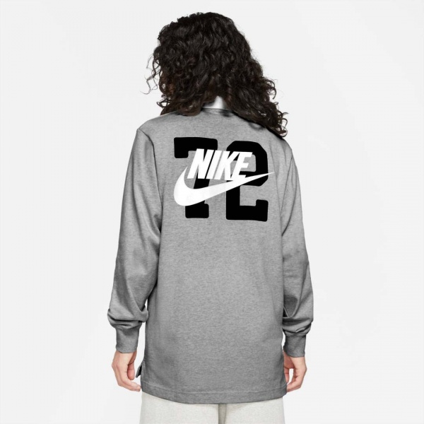 Поло Nike M NSW TREND RUGBY TOP DD6179-050 р.L сірий