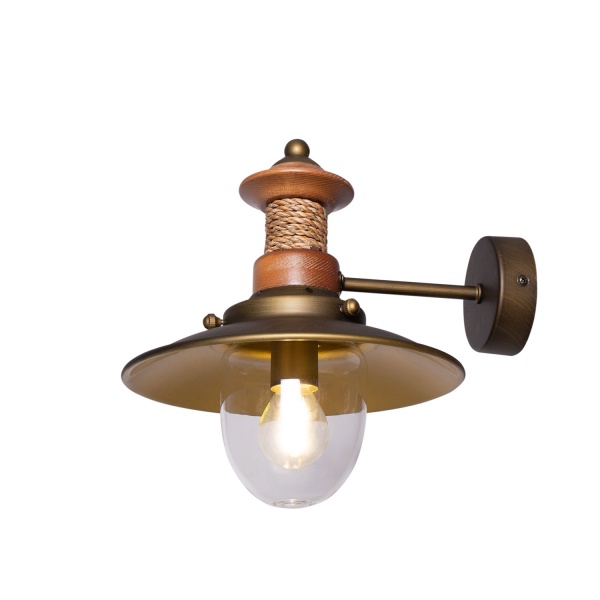 Бра Altalusse 1x40 Вт E14 матовое золото INL-6097W-01 Brushed gold 