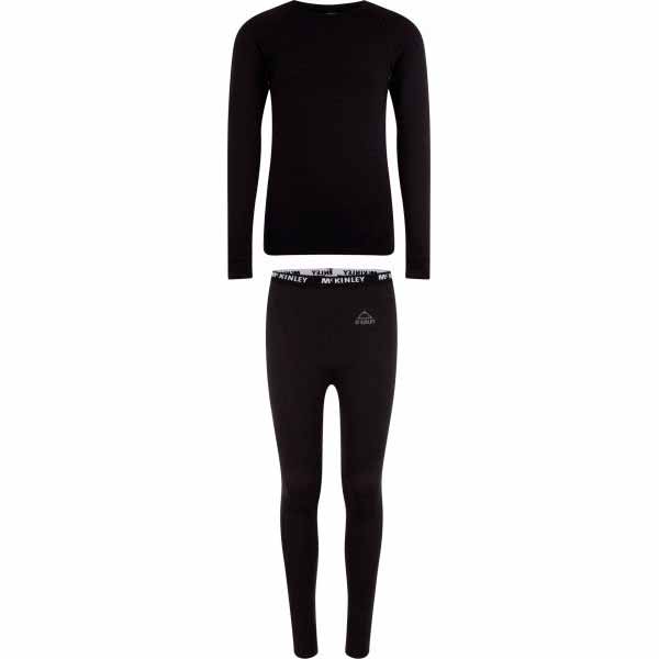 Комплект термобілизни McKinley SET Dustin/Dylan jrs 294551-057 128 чорний