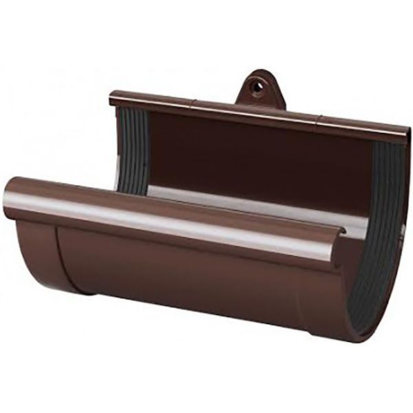 Муфта ринви RAINWAY d90 мм коричневий 