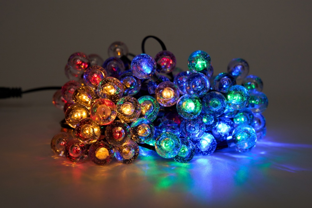 Електрогірлянда Девілон з повербанком і пультом світлодіодна (LED) 100 ламп 10 м (720742)