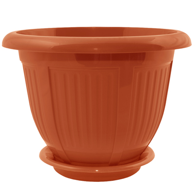 Горшок Волна UP12042T терракотовый