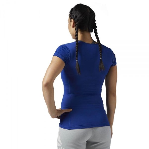 Футболка Reebok AC SS COMP TEE BQ5015 XS синій