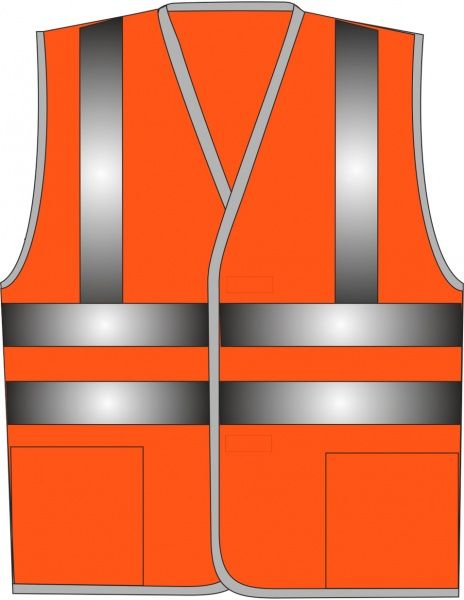 Жилет сигнальный р. 48-50 рост универсальный в ассортименте