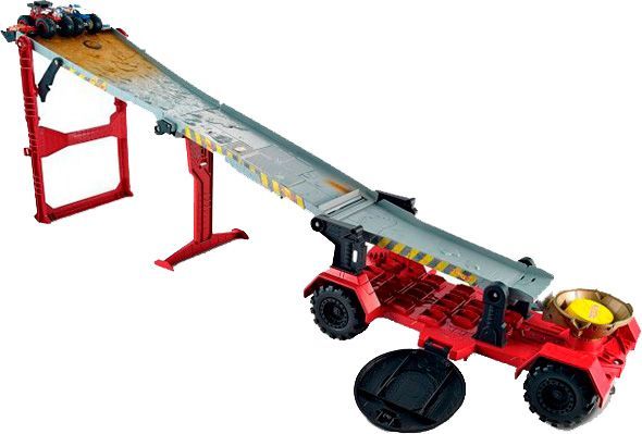 Трек Hot Wheels Грузовик-трансформер Скоростной спуск серии Monster Trucks GFR15