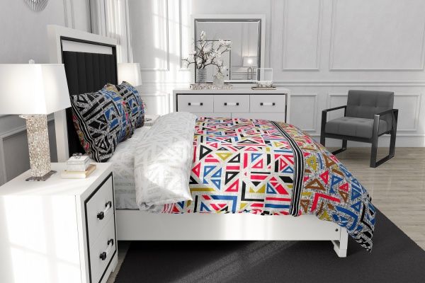 Комплект постельного белья Орнамент евро мульти Rigel 