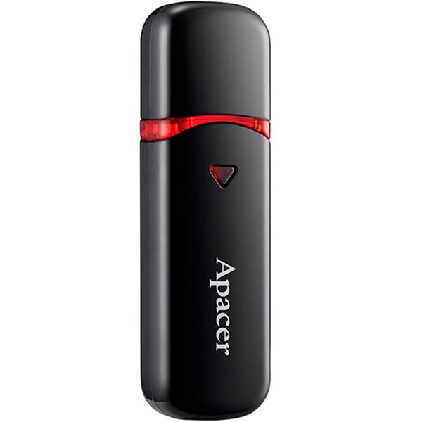 Флеш-пам'ять Apacer AH333 16 ГБ USB 2.0 black (AP16GAH333B-1) 