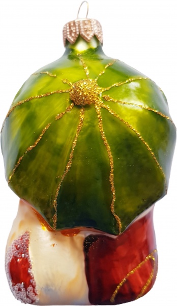 Подвеска Юріта Собака и кот под зонтиком А274 разноцветный