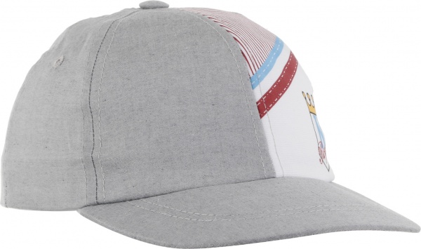 Кепка для хлопчиків Pampona 21 L 21 р.54 сірий 