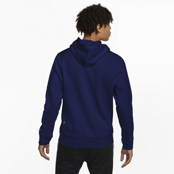 Джемпер Nike M NK FC ESSNTL FLC HOODIE PO CT2011-492 р. S синій