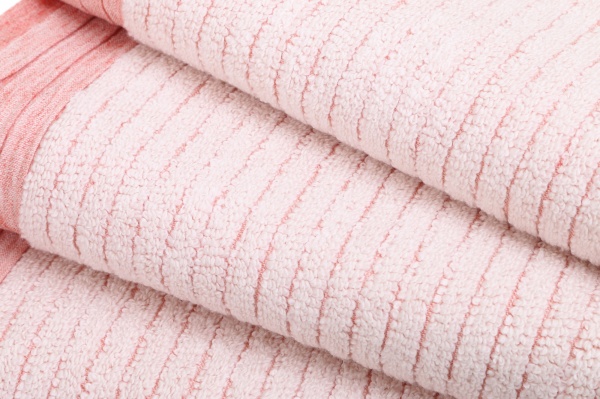 Рушник Stripe Natural 70x140 см рожевий La Nuit 