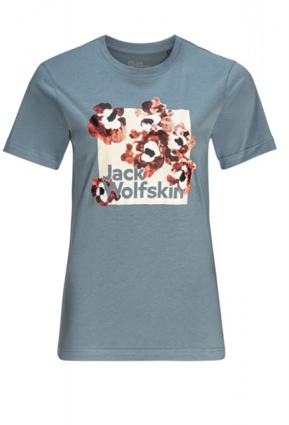 Футболка Jack Wolfskin FLORELL BOX T W 1809051_1282 р.2XL сірий