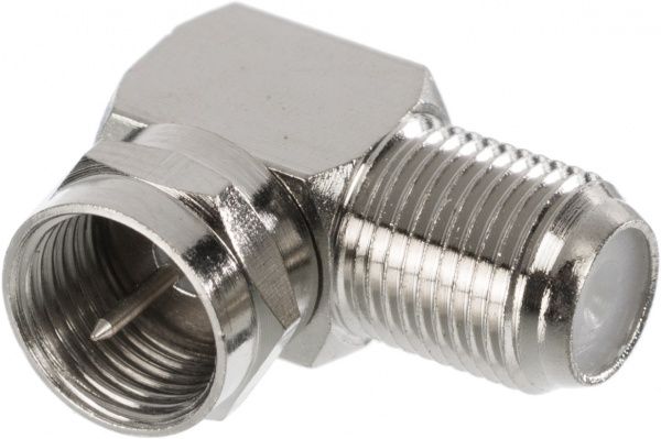 Перехідник EMT анатенний кутовий штекер F – гніздо F (2-0102)