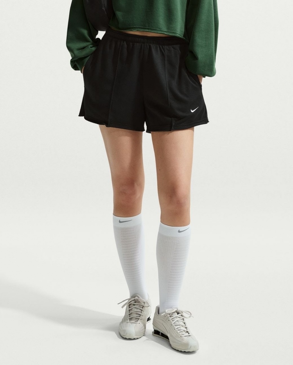Шорты Nike W NSW OFFLN CHLL FT SHORT II3980-010 р. S черный — фото 1