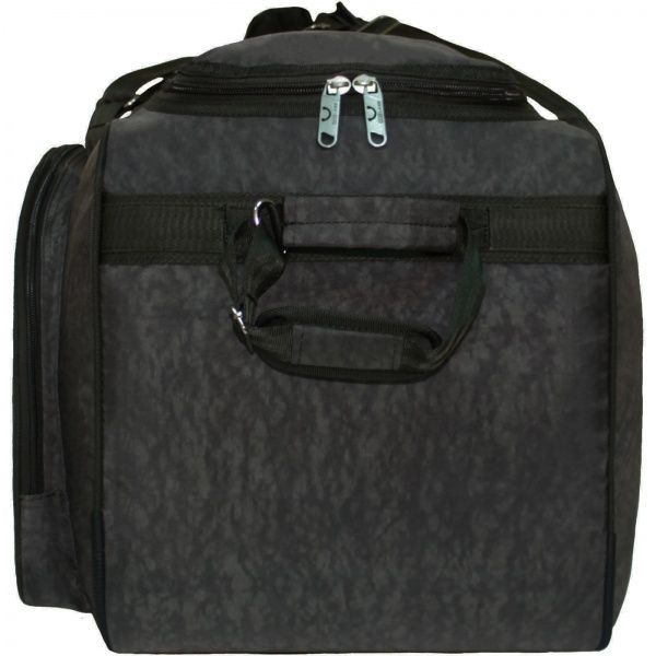 Сумка дорожная на колесах Bagland 36470 68 л серый Мілан 