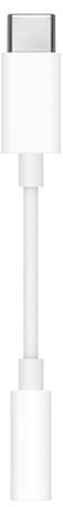 Адаптер для наушников Apple USB Type-C to Audio 3.5 mm белый (MU7E2ZM/A) Headphone Jack Adapter Model A2155 