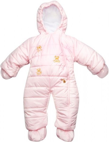 Комбінезон Модний Карапуз Ведмедики-Топтижки рожевий р.62 03-00411-6 