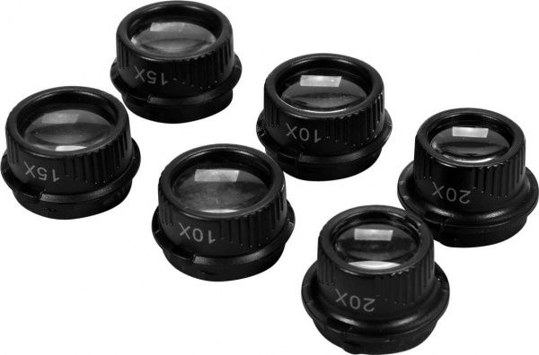 Лупа налобная YATO с подсветкой YT-73840