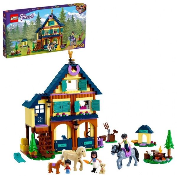 Конструктор LEGO Friends Лесной клуб верховой езды 41683