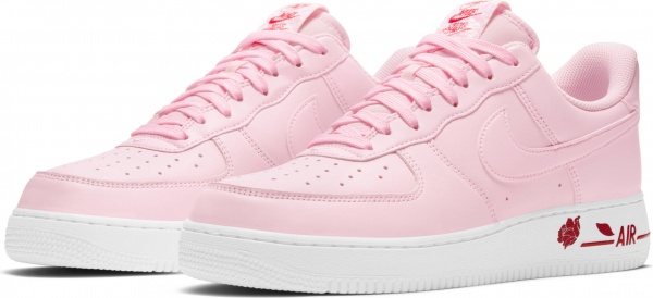 Кроссовки Nike AIR FORCE 1 07 LX CU6312-600 р.US 10 розовый