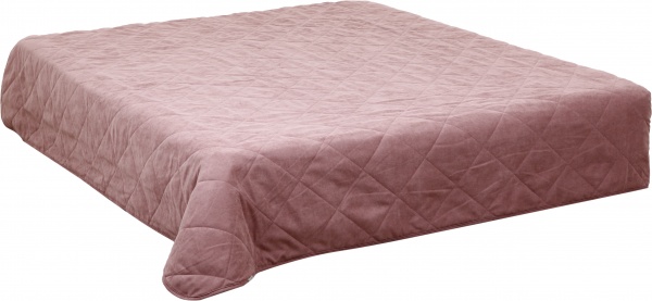 Покривало Diamond ромб 240x260 см La Nuit рожевий 