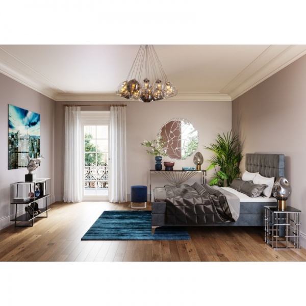 Ваза KARE Design Marvelous Duo 36 см синяя 