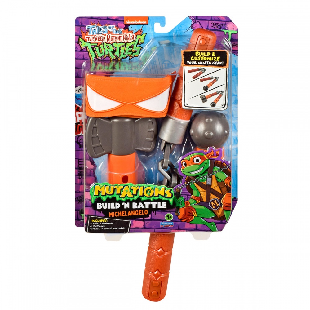 Набор игрушечного оружия TMNT Мovie III W2 Нунчаки Майка 84253