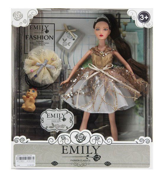 Кукла Shantou Emily QJ090A с аксессуарами