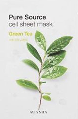 Маска MISSHA Pure Source Cell Sheet Mask Green Tea тканинна 21 г
