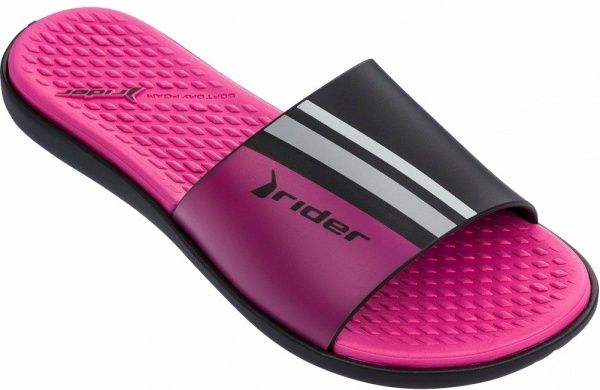 Шльопанці Rider 82611_22295 р. 40 чорний із рожевим