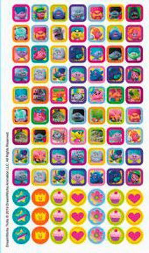 Книга «Книга Тролі. Альбом з наліпками. Твій веселий альбом. (У)»