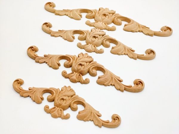 Декоративная панель деревянная горизонтальная 1 шт. DH.03.300 290х92x14 мм 