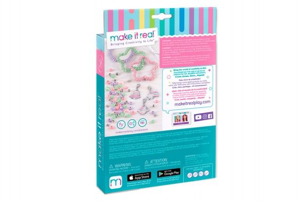 Набір для створення шарм-браслетів Make it Real Блискучі спіральки MR1210