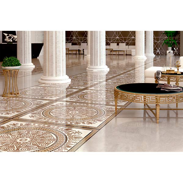 Плитка Golden Tile Meander Border 2А1820 400x400 мм бежева