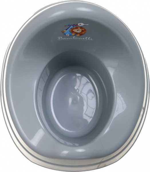 Горшок детский Bambinelli серый 29х29х22 см