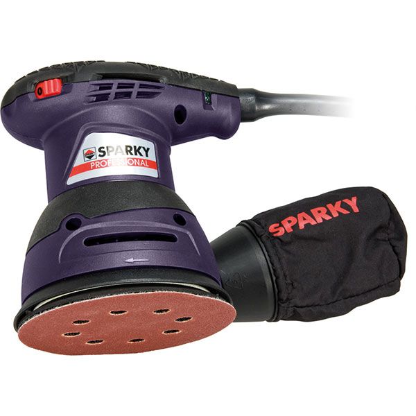 Эксцентриковая шлифмашина Sparky EX-125 E NEW